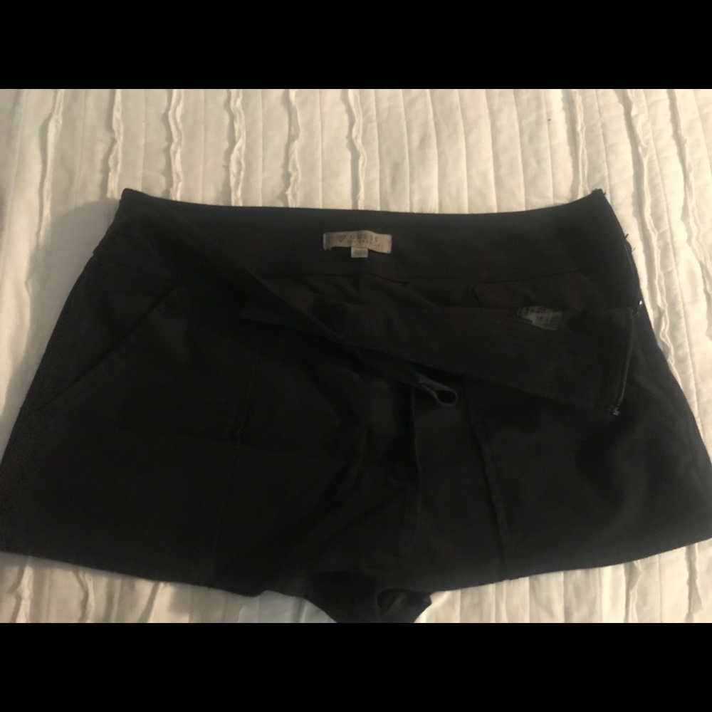 Suede Shorts - image 1
